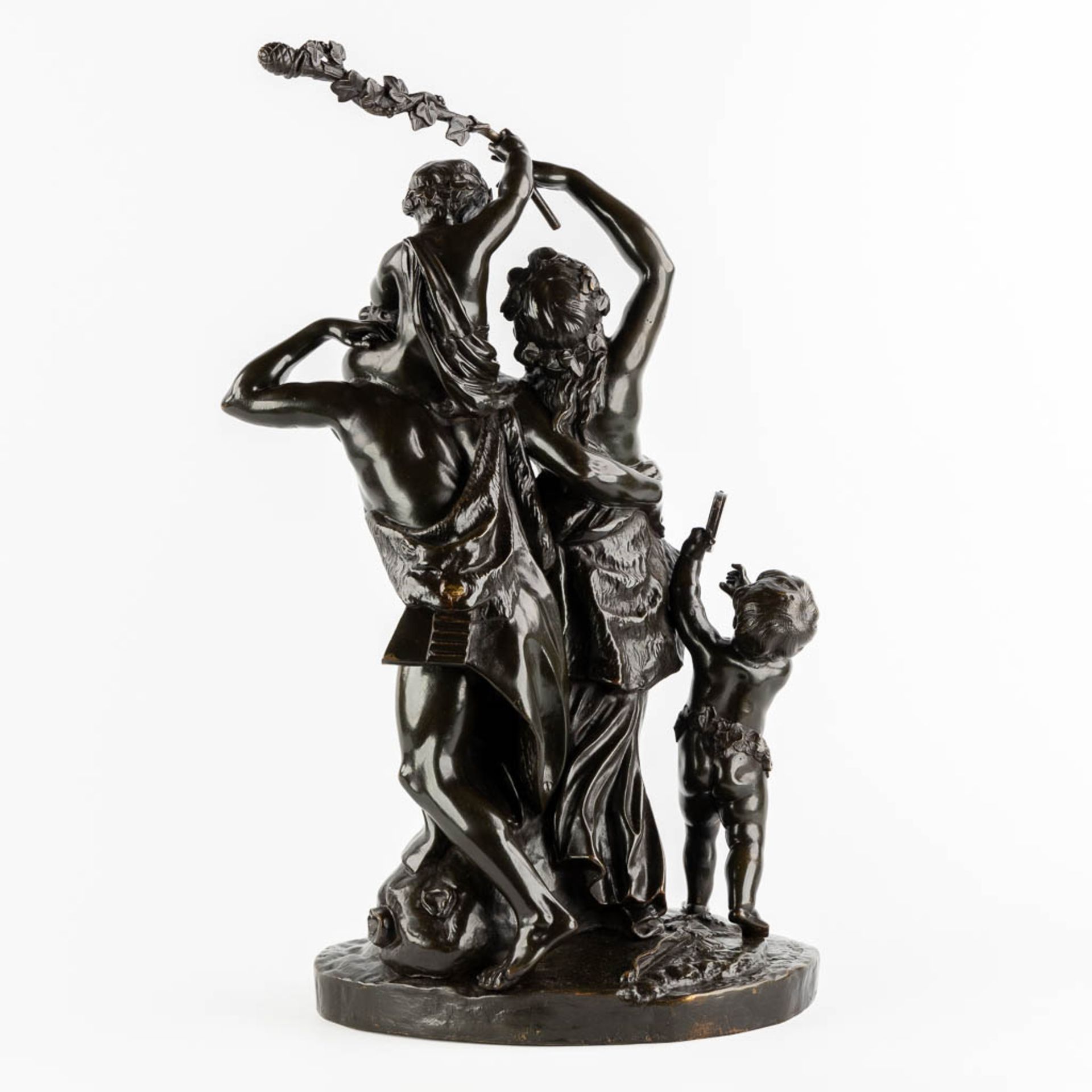 After Claude Michel, CLODION (1738-1814) 'Triumph of Bacchus'. (L:26 x W:37 x H:65 cm) - Bild 5 aus 13