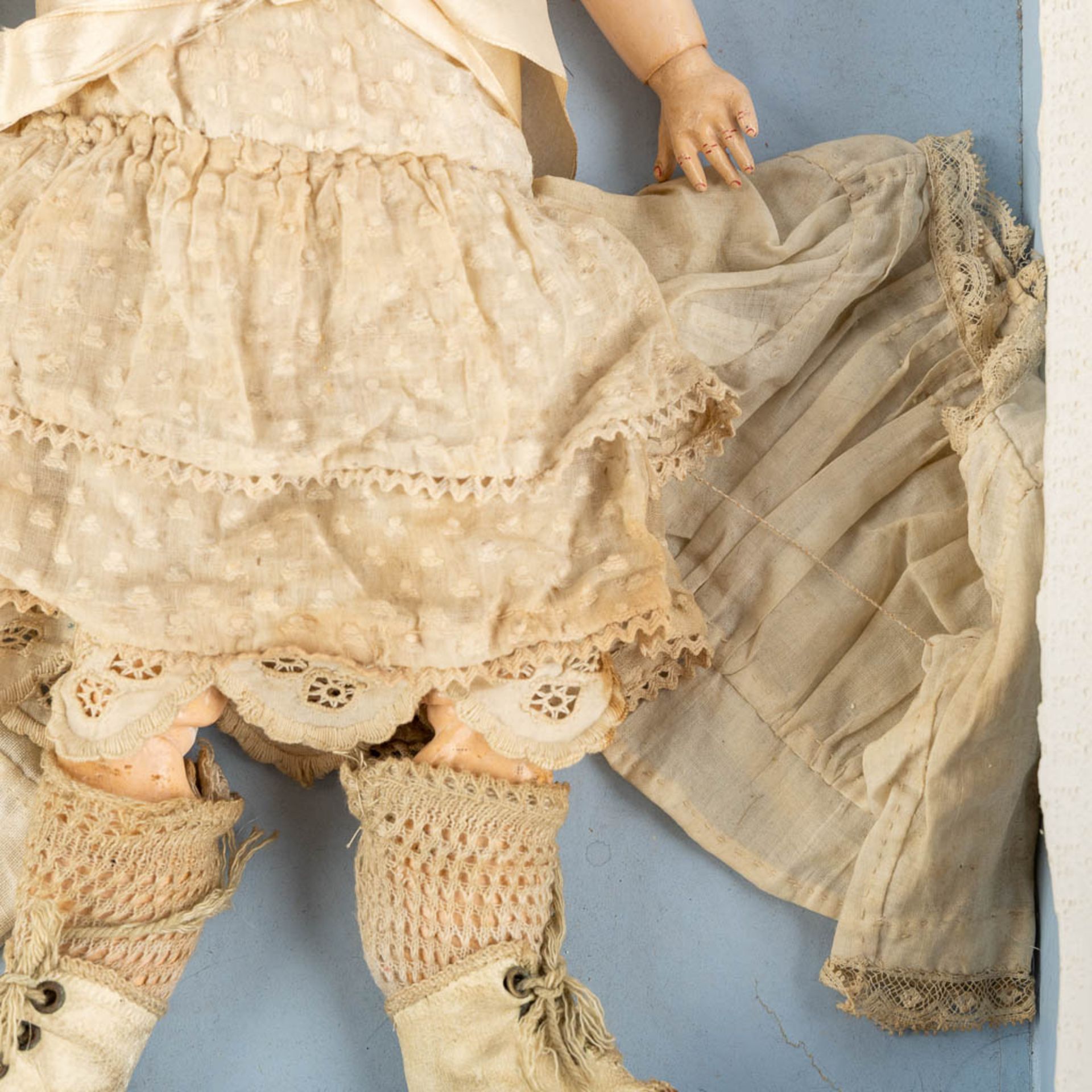 ABG Alt Beck en Gottschalk, model 1367, a vintage doll with clothes. (H:33 cm) - Bild 7 aus 11