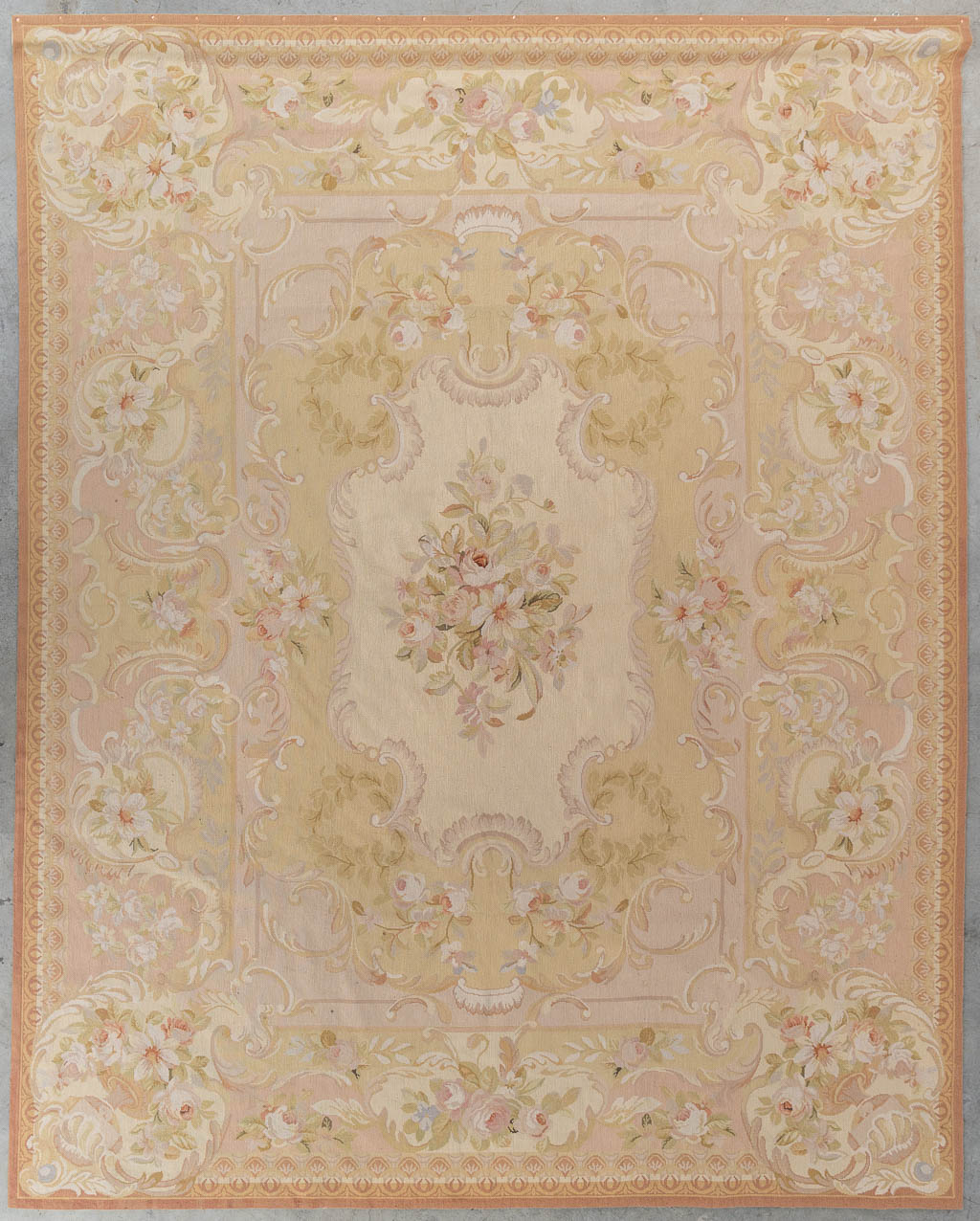 A pair of large Aubusson carpets. (L:304 x W:240 cm) - Image 3 of 21