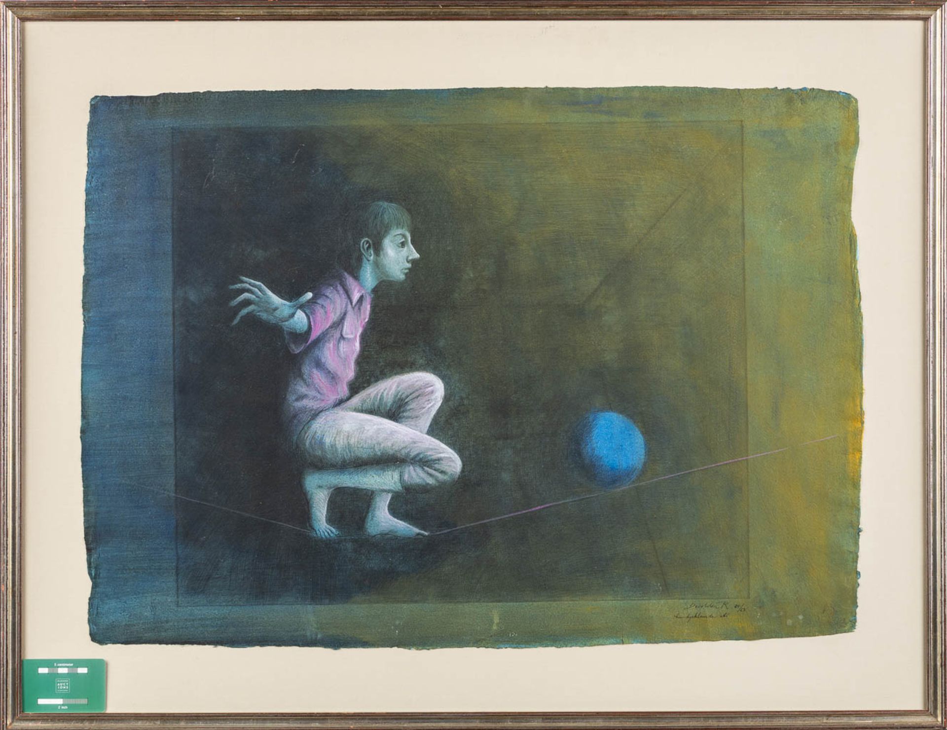Roland DEVOLDER (1938) 'Two Coloured etchings'. (W:80 x H:57,5 cm) - Bild 2 aus 9