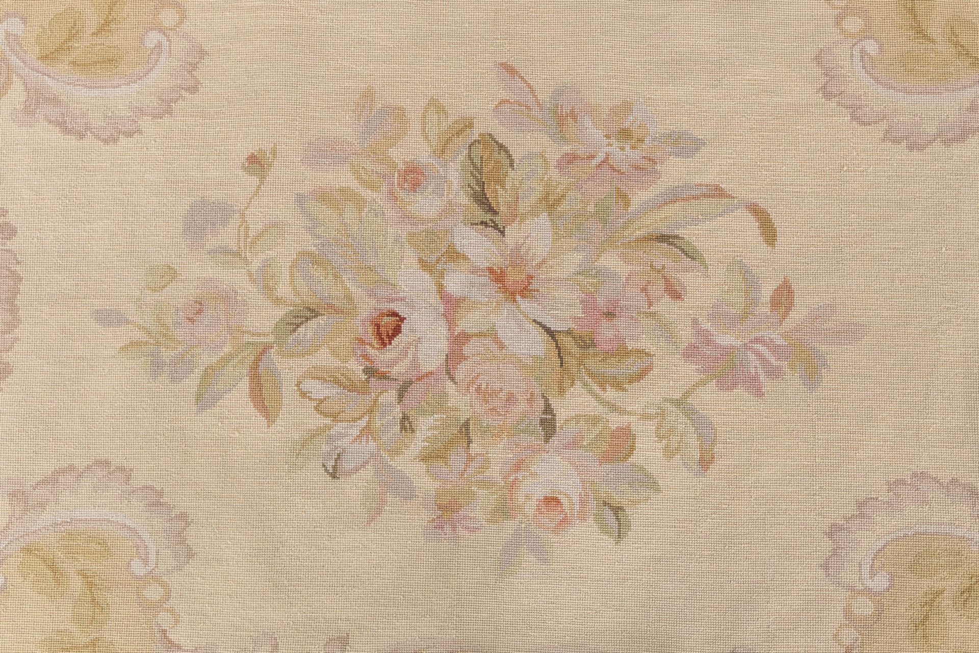 A pair of large Aubusson carpets. (L:304 x W:240 cm) - Image 7 of 21