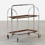 Bremshey Gerlinol, a foldable serving cart. (L:41 x W:79 x H:78 cm)