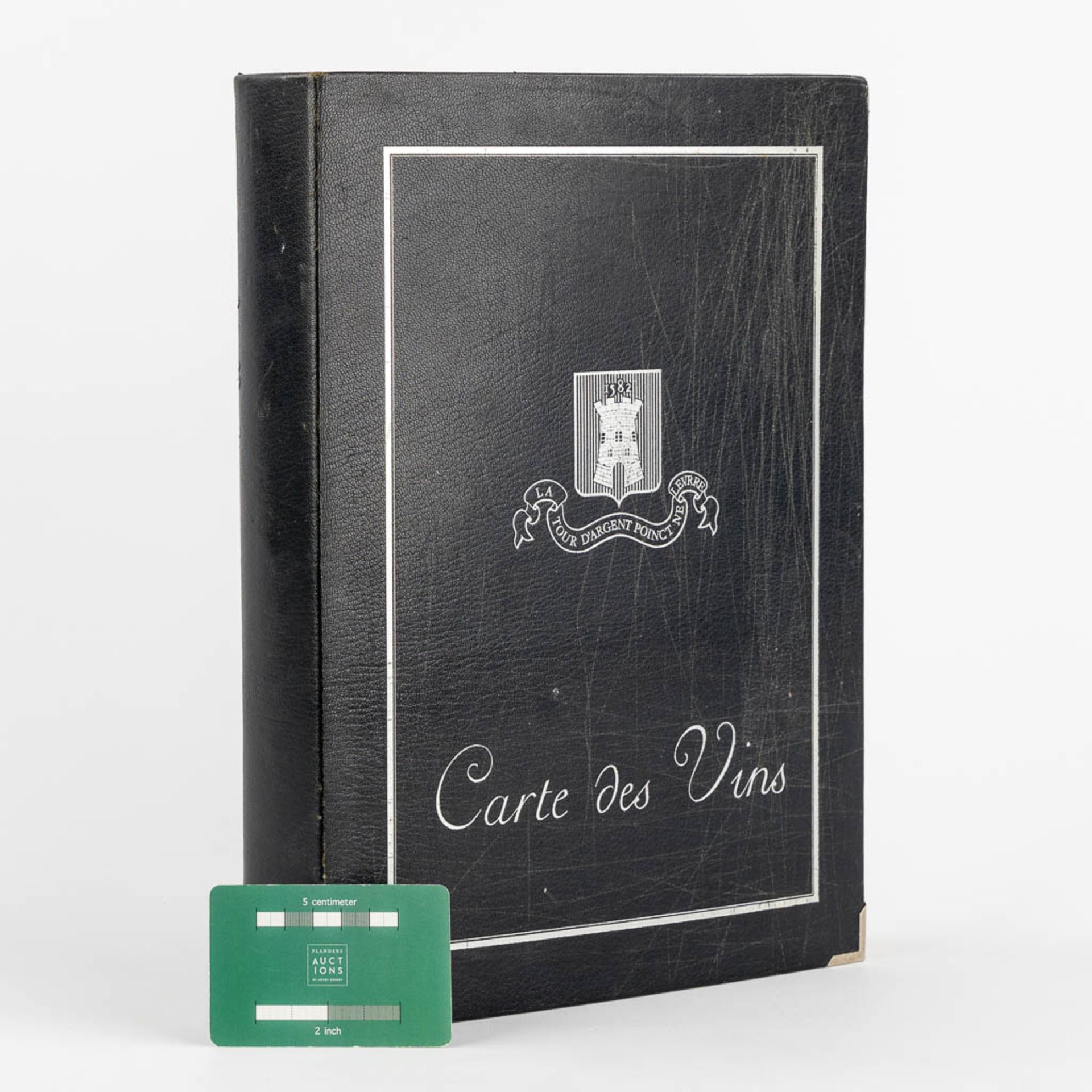 Carte Des Vins, 'La Tour D'Argent et du Café Anglais', a wine card, circa 1990. (L:6 x W:25 x H:34 c - Bild 2 aus 14