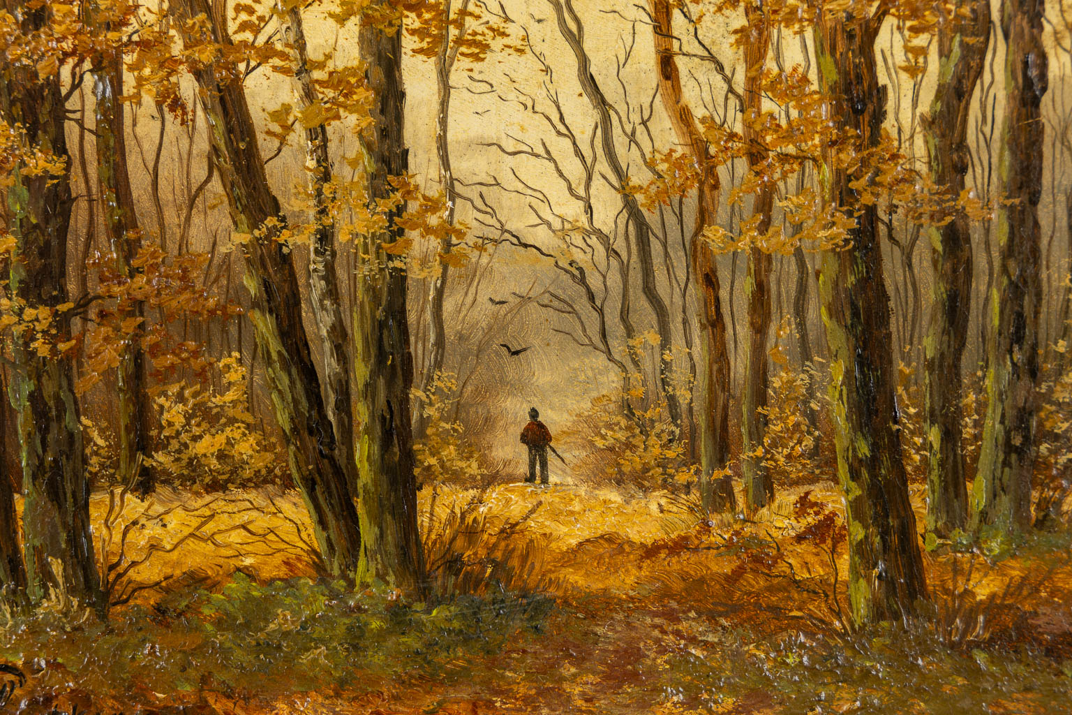 Zellie PLATTEAU (XIX) 'Forest View (2x)'. (W:17 x H:12 cm) - Image 9 of 12