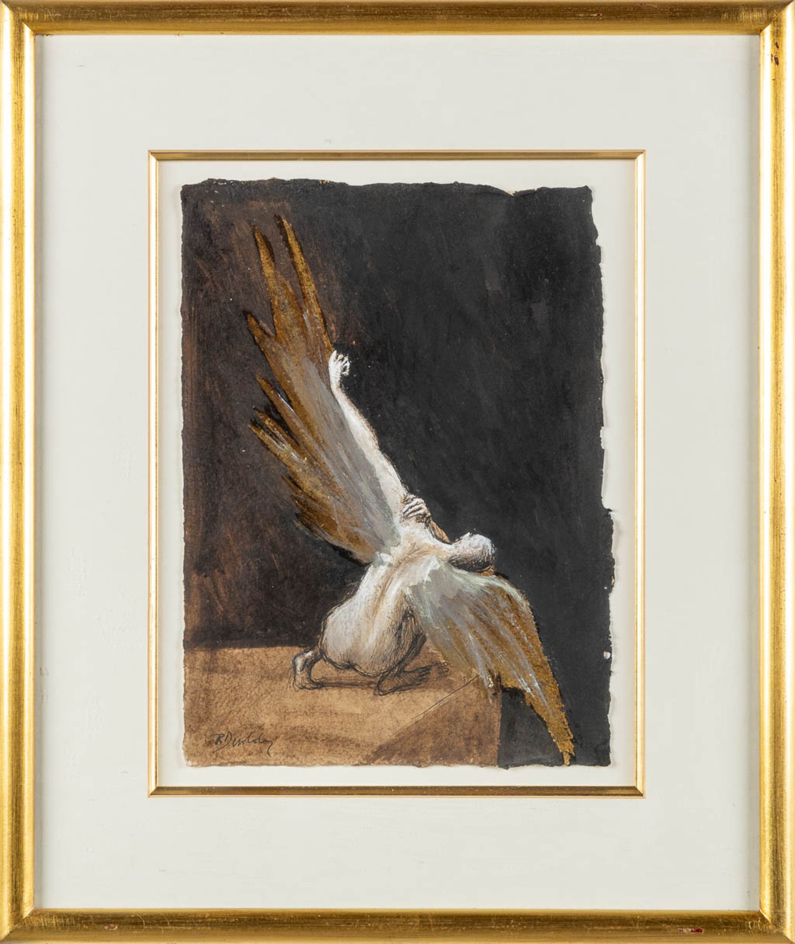 Roland DEVOLDER (1938) 'Angels'. (W:29 x H:39 cm) - Image 3 of 6