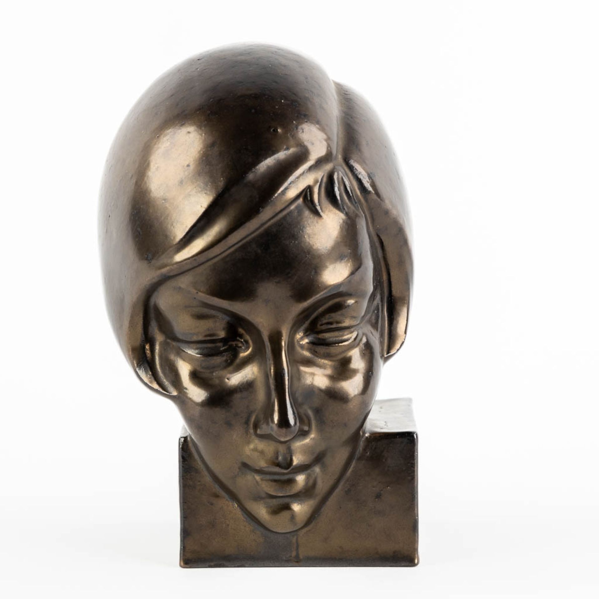 Koos VAN DER KAAIJ (1900-1976) 'Head of a lady' 1934. (L:15,5 x W:12 x H:21 cm) - Bild 3 aus 11