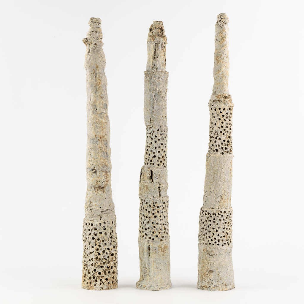 Pia MANU (XX) 'Three Decorative sculptures'. (H:73 cm) - Image 3 of 9