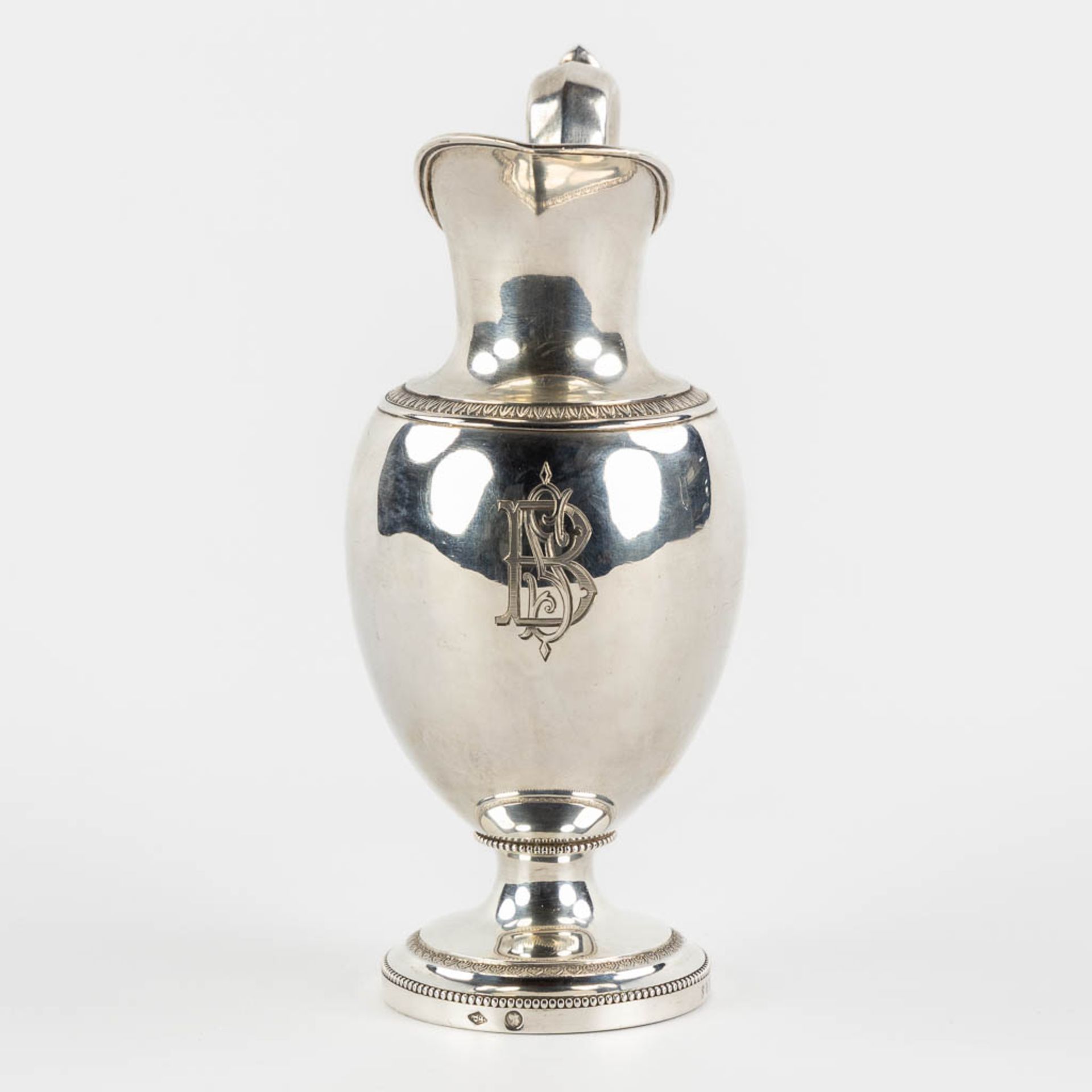 Carolus De Pape (1763-1840) 'Pitcher' silver, Bruges, Belgium, circa 1832 and 1840. (L:8 x W:13 x H: - Bild 4 aus 11