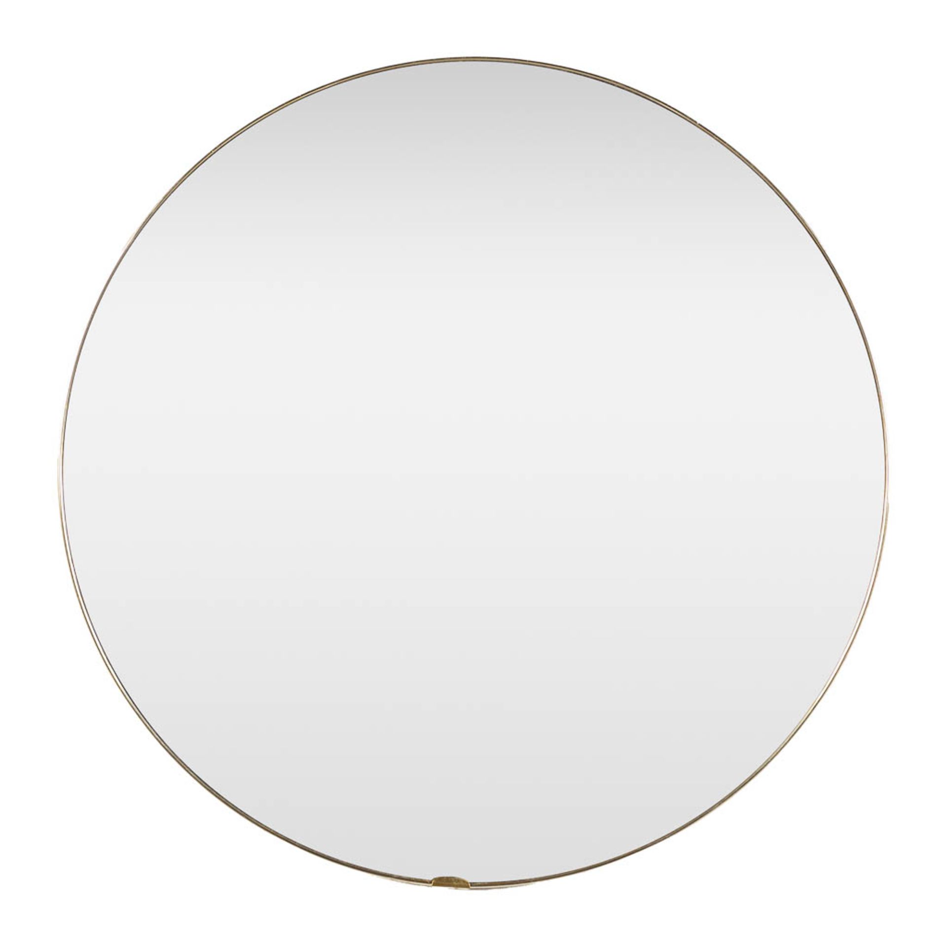 Deknudt, a rectangular and round mirror. (W:63 x H:85 cm) - Bild 3 aus 7