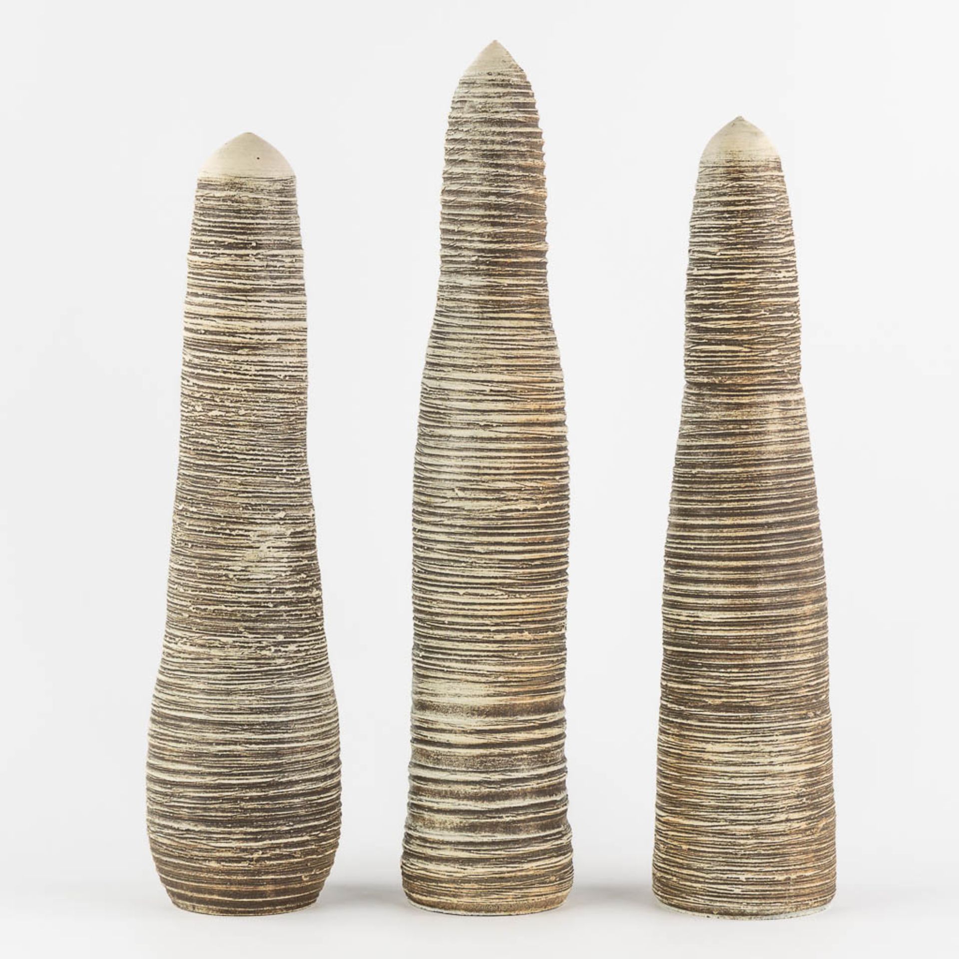Pia MANU (XX) 'Three Decorative Sculptures'. (H:57 x D:11 cm) - Image 4 of 10