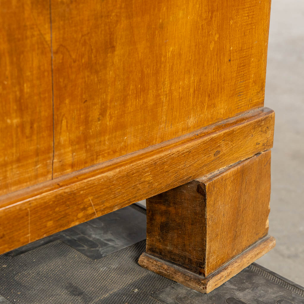 A large. commode with three drawers, Germany, 18th C. (L:68 x W:121 x H:84 cm) - Image 13 of 15