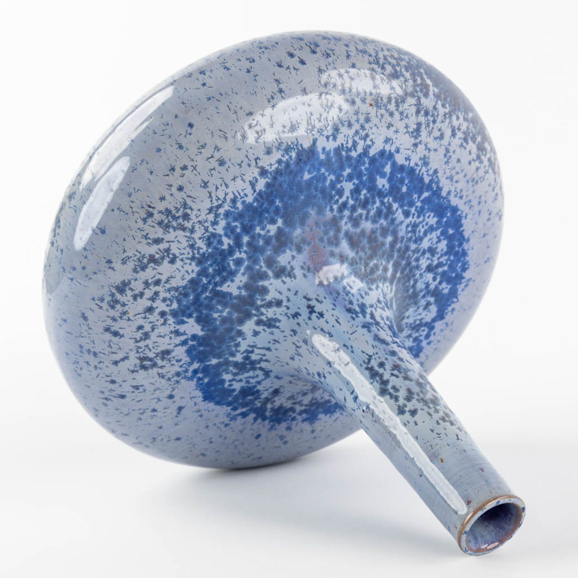 Antonio LAMPECCO (1932-2019) 'Vase' glazed ceramics. (H:29 x D:28 cm) - Bild 9 aus 12