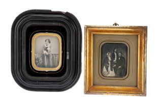 2 Framed Daguerreotypes,