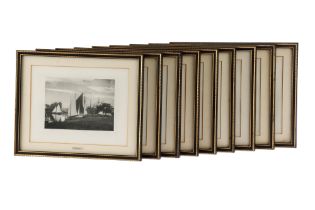 Collection of 9 G.Christopher Davies Photogravures,