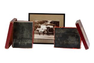 Glass Plate Negatives of HUDC Fire Brigade,