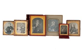 4 Sixth Plate Daguerreotypes