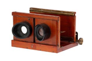 An Unusual Thornton Pickard Stereo Viewer,