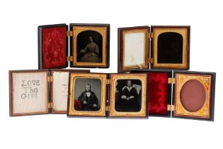 Ambrotypes Portraits and Empty Cases,