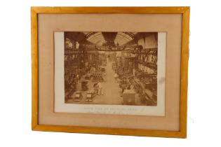 Early Photograph of Whitworth & Co. Manchester Workshop,