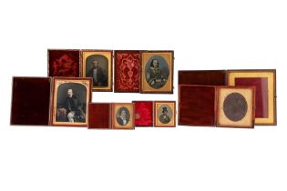 A Cased Ambrotype by D Hay of Edinburgh, and Others,