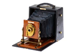 A J. Lancaster & Sons Folding Instantograph Camera,