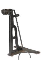 A Cast Iron Daguerreotype Stand