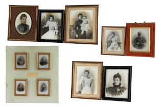 Collection of 11 Opalotype Photographs,