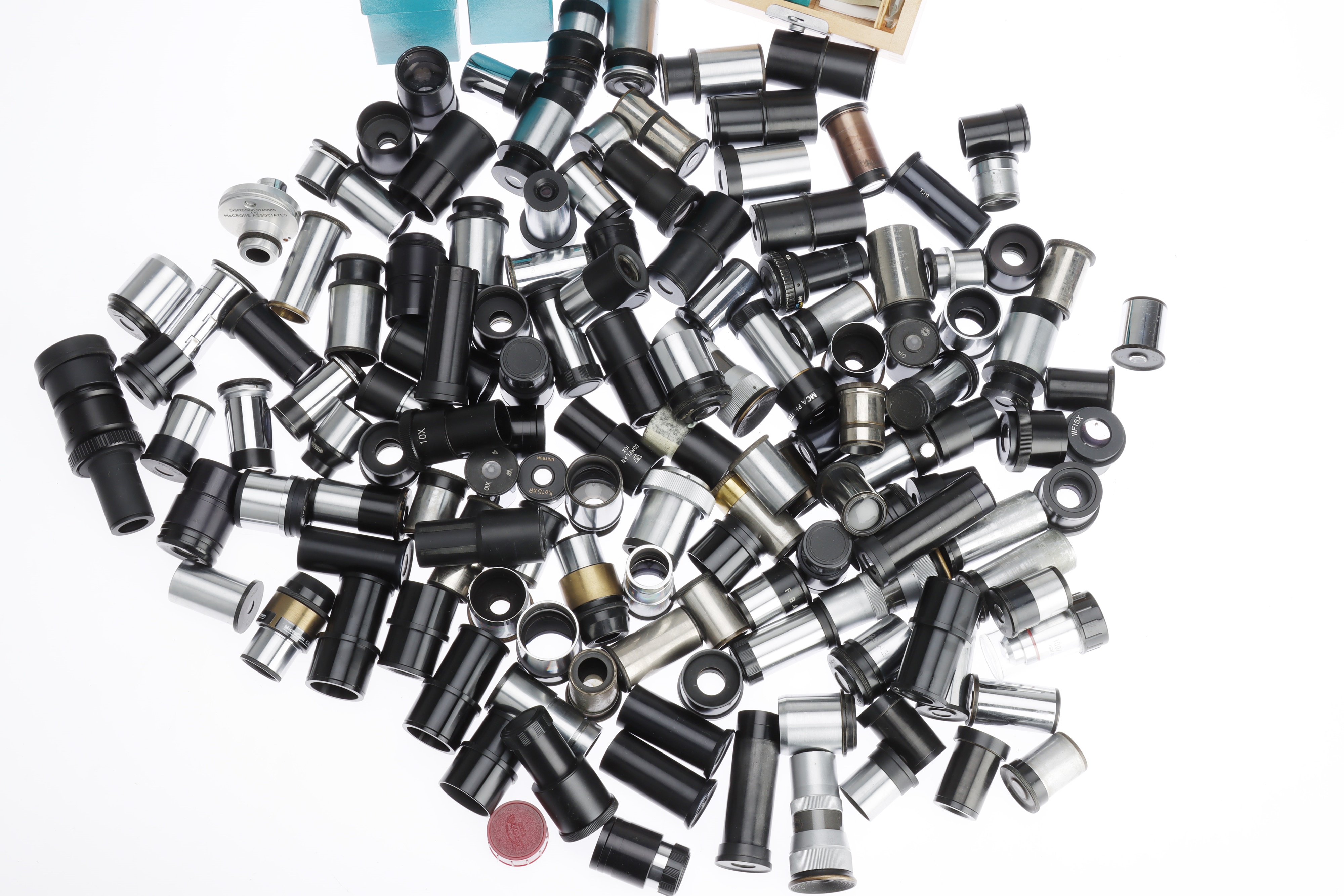 Large Collection of Modern Microscope Eyepieces - Image 2 of 3
