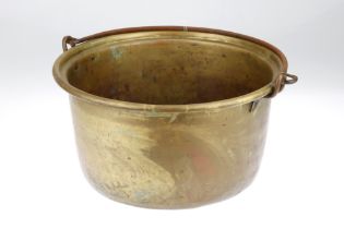 Large Belgian Brass Jam Pot