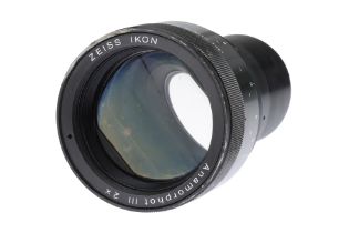 A Zeiss Ikon Anamorphot III 2x Cinema Projection Lens