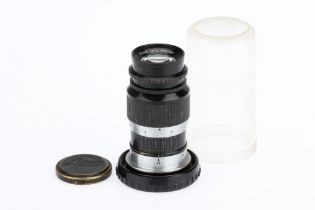 A Leitz Wetzlar Elmar f/4 90mm (9cm) Lens