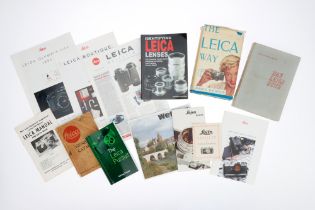 A Collection of Leica Books and Literature