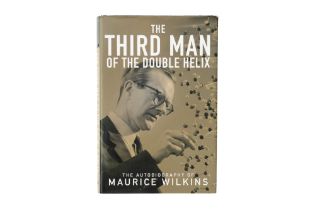 The Third Man of the Double Helix, Maurice Wilkins, Signed Copy,