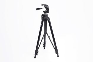 A Manfrotto 075B Camera Tripod,