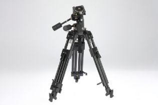 A Manfrotto 350SHMVB PA18 Professional Tripod,