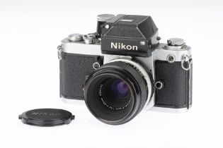 A Nikon F2 Photomic 35mm SLR Camera