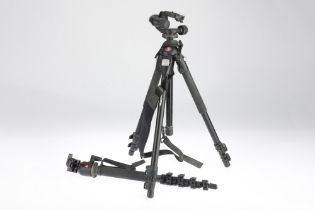 A Manfrotto 695 Magfiber Monopod,