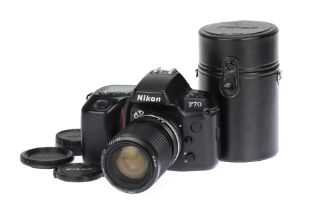 A Nikon F70 SLR Camera