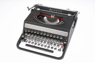 A British Olivetti Ltd. Typewriter,