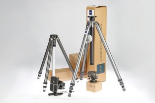 A Gitzo G1320 Studex and a G220 Reporter Tripods