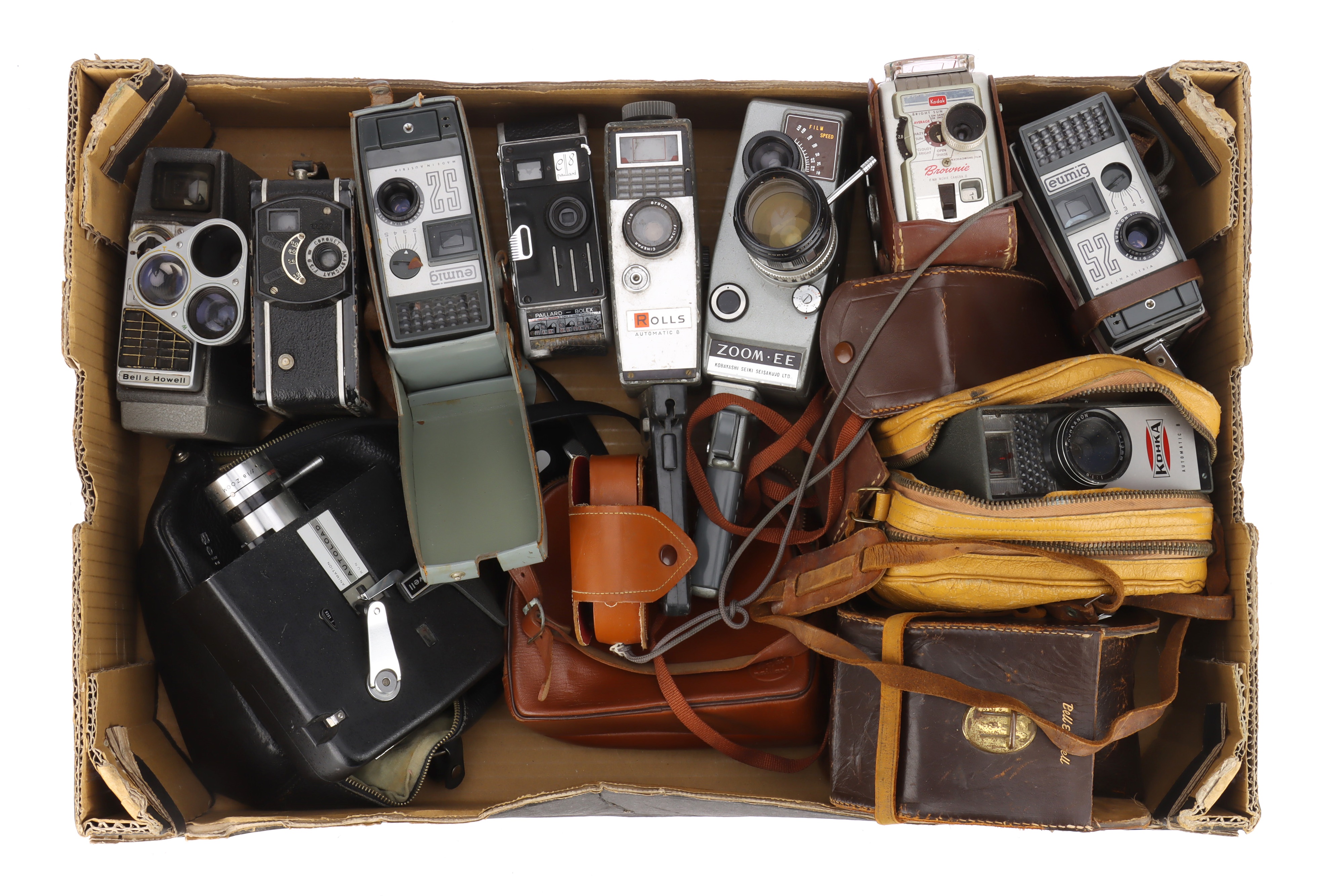 A Mixed Selection of Motion Picture Cameras,