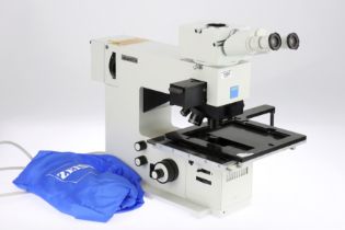 A Large Zeiss Binocular JENATECH Inspection Microscope,