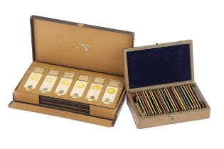 A Small Collection of Microscope Slides,