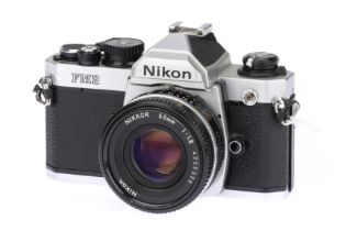 A Nikon FM2n 35mm Film SLR Camera,
