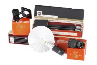 A Selection of Leitz Accessories,