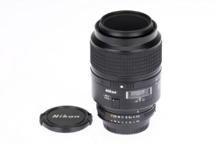 A Nikon AF Micro Nikkor D f/2.8 105mm Lens,