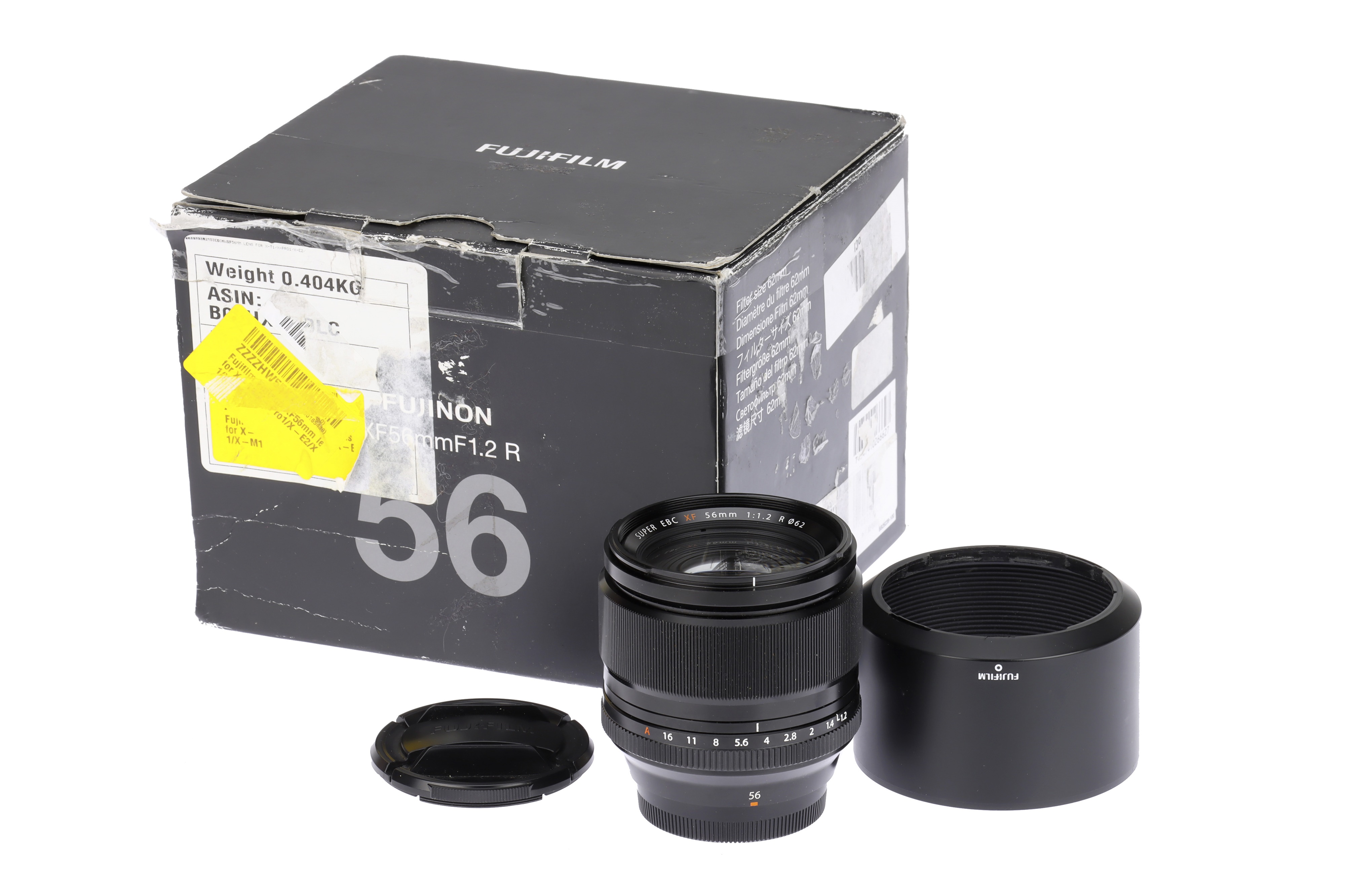 A Fujifilm Fujinon Super EBC XF f/1.2R 56mm Aspherical Lens