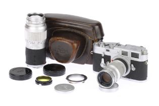 A Leica M3 Rangefinder Body,