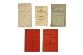 Five Early Photographic Books,