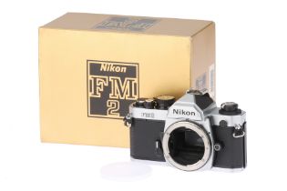 A Nikon FM2 35mm SLR Camera Body,